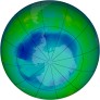 Antarctic Ozone 2009-08-12